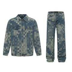 Denim Short Gown Denim Jacket For Men