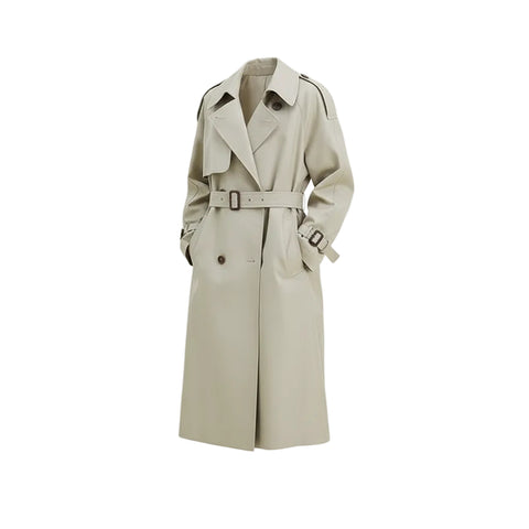 New Mid-length Trench Coat For Women