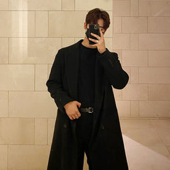 Trendy Wool Coat For Men