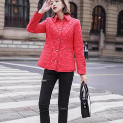 Slim-Fit Diamond-Quilted Cotton Jacket