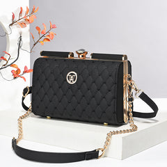 Trendy Diamond-quilted Shoulder Bag