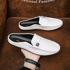 Half-wrapped Men's Loafers Slip