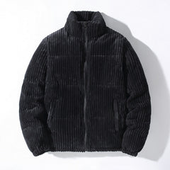 Corduroy Jacket Men Winter Thickening