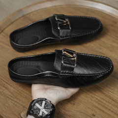 Half-wrapped Men's Loafers Slip
