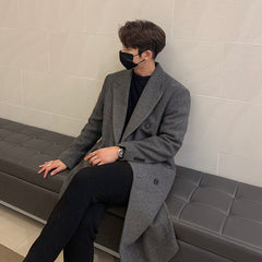 Trendy Wool Coat For Men