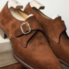 Spring And Autumn New Men's Buckle Shoes