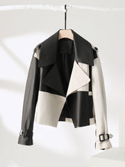 Leather Jacket Loose Western Style Jacket