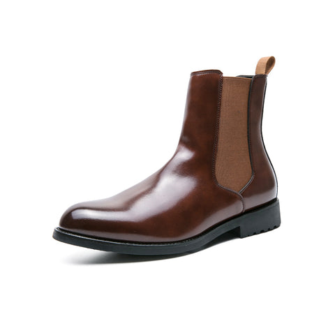 Trendy High Top Leather Shoes