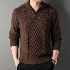 Fashionable Outerwear Men Coat Sweater
