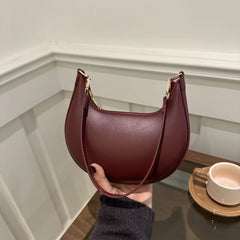 New Simple All-Match Textured Shoulder Bag For Women
