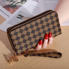 Casual Double Zip Large-capacity Wallet
