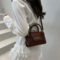Womens Minimalist Solid-color Trendy Niche Bag