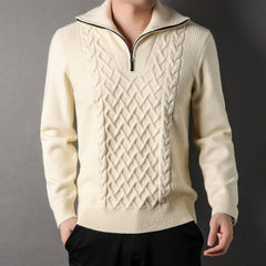 Fashionable Outerwear Men Coat Sweater