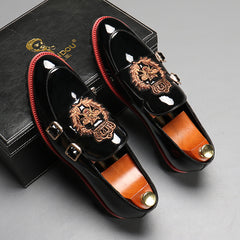 Men's Breathable Business Leather Shoes