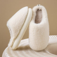 Thick-soled, Cozy Slippers For Indoor Use At Home