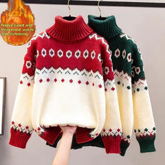 Loose Female Knitting Sweater