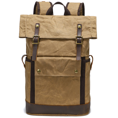 Horse Leather Backpack Outdoor Bag