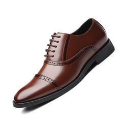 British Casual Business Leather Shoes Men