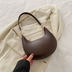 New Simple All-Match Textured Shoulder Bag For Women