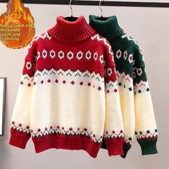 Loose Female Knitting Sweater