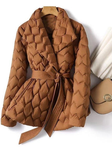 Ripple Quilted Lightweight Quilted Jacket