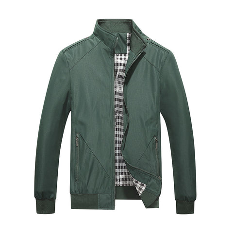 Casual Stand Collar Jacket Men