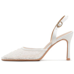 Women's Hollow Bead High-heeled Sandals