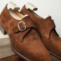 Spring And Autumn New Men's Buckle Shoes