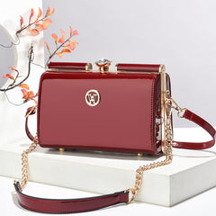 Trendy Diamond-quilted Shoulder Bag