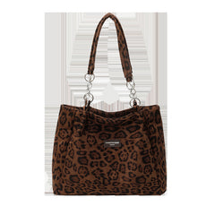 Leopard-print Tote Bag
