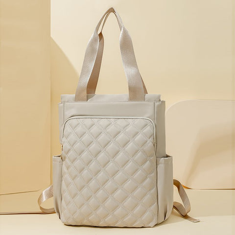 Stylish Casual Dual-handle Backpack