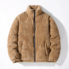 Corduroy Jacket Men Winter Thickening