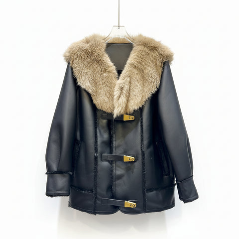 Women's Fashion Special Jacket Leather Coat