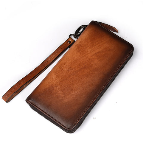 Leather Clutch Casual Leather Wallet