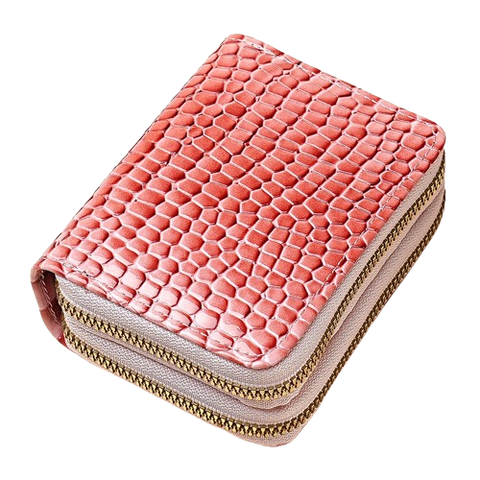 Large Capacity Card Sleeve Zipper Coin Purse For Women
