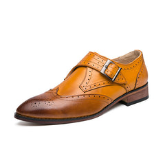 Men's Colour Leather Shoes Fashion Trend