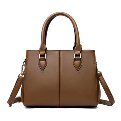 Soft Leather Large-Capacity Shoulder Bag