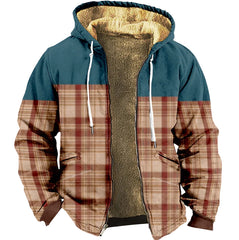 Fleece-lined Thickened Winter Clothes Cotton-padded Coat Jacket Men