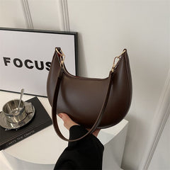 New Simple All-Match Textured Shoulder Bag For Women