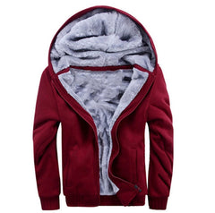 Casual Sport Fleece Hooded Jackets